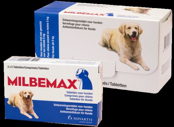 Milbemax Tabletten Hond Groot 4 tabl. 5- - Afbeelding 3