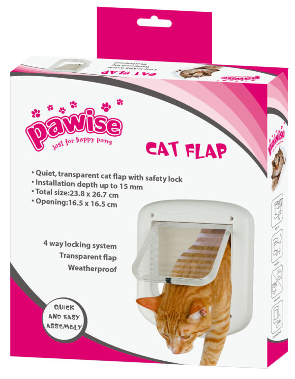 Cat Flap 23 cm x 26 cm Kattenluik