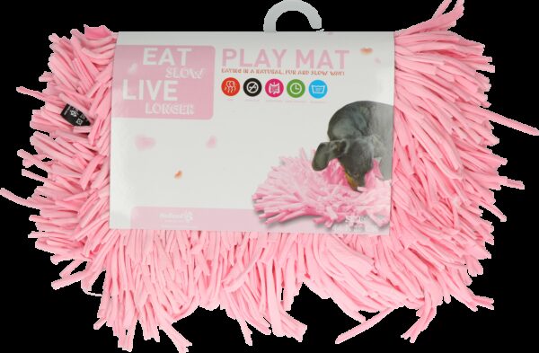 Eat Slow Live Longer Play Mat Pink - Afbeelding 2