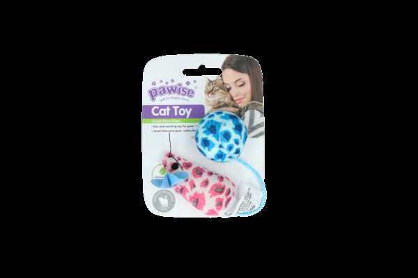 Pawise Cat Toy - Mice & Ball - Afbeelding 4