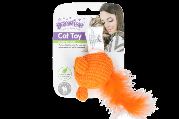 Pawise Wool mice toy asst - Afbeelding 3