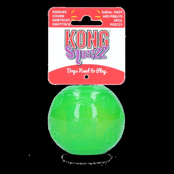 KONG Squeezz Ball Assorted Lg - Afbeelding 5