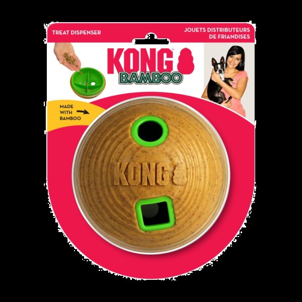 KONG Bamboo Feeder Ball Md - Afbeelding 3