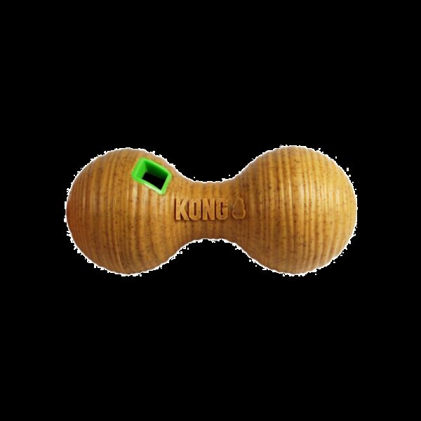 KONG Bamboo Feeder Dumbbell Md - Afbeelding 2