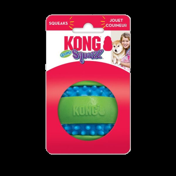 KONG Squeezz Goomz Ball Md EU - Afbeelding 2