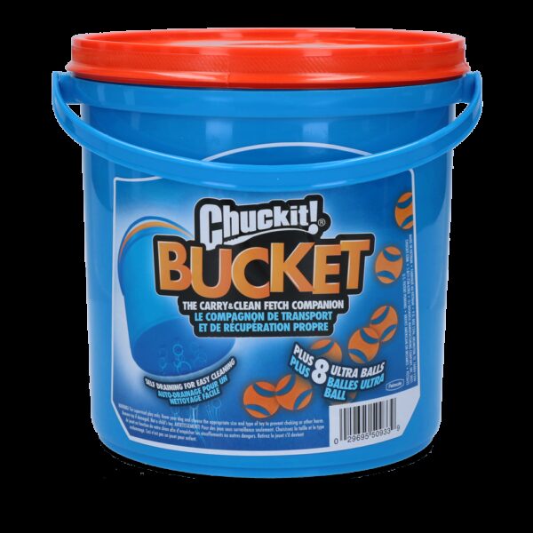 Chuckit Bucket met ultra ball Medium 8 s - Afbeelding 3