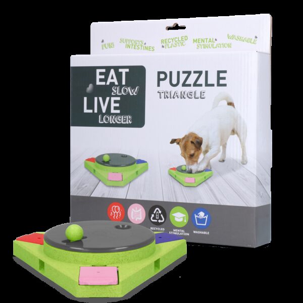 Eat Slow Live Longer Puzzle Triangle - Afbeelding 3