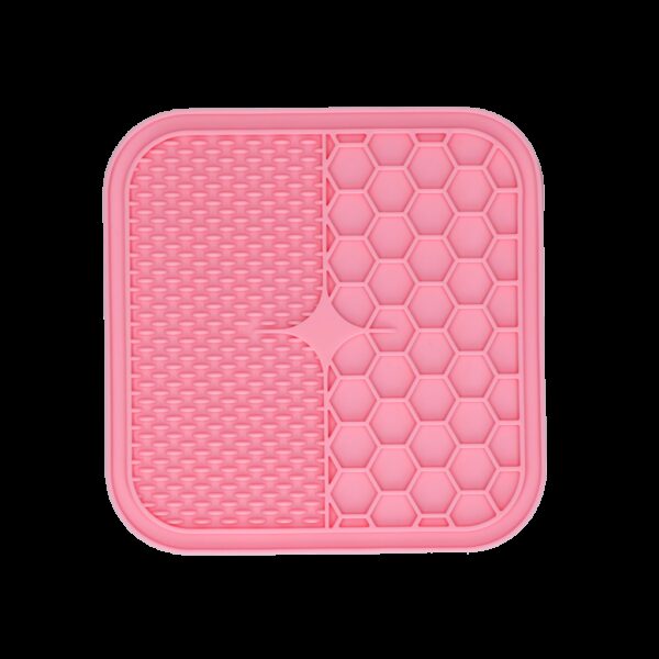 Eat Slow Live Longer Lick Mat Duo M Pink