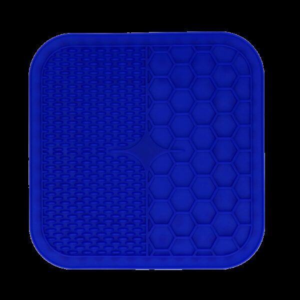 Eat Slow Live Longer Lick Mat Duo L Blue