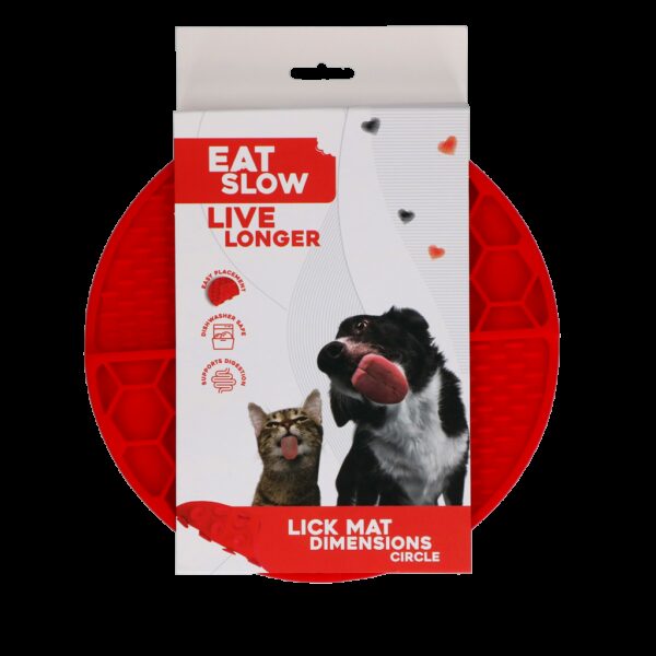 Eat Slow Live Longer Lick Mat Dimensions - Afbeelding 6