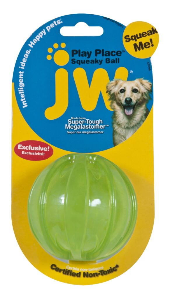 JW Squeaky Ball S 4,5 cm - Afbeelding 4