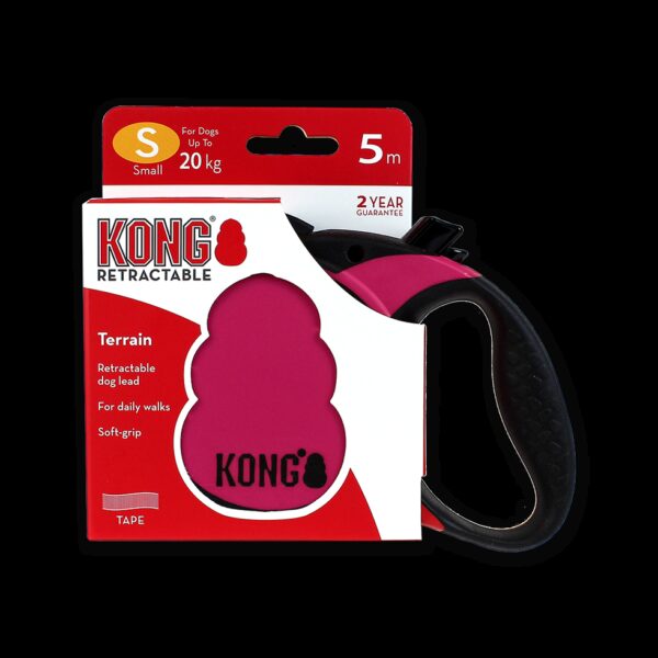 KONG Rollijn Terrain Pink S (5m/20kg) - Afbeelding 2