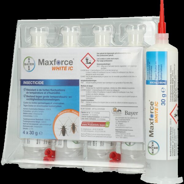 Maxforce White IC Kakkerlakken Gel - Afbeelding 6