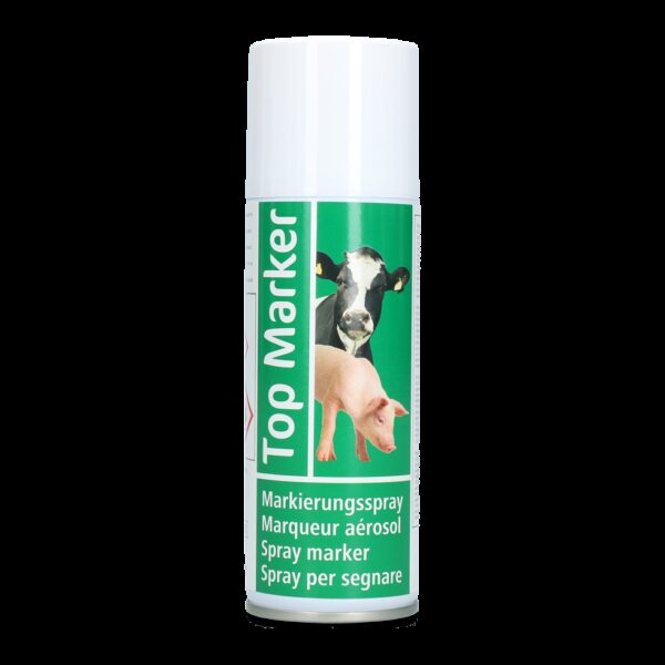 Merkspray voor vee groen