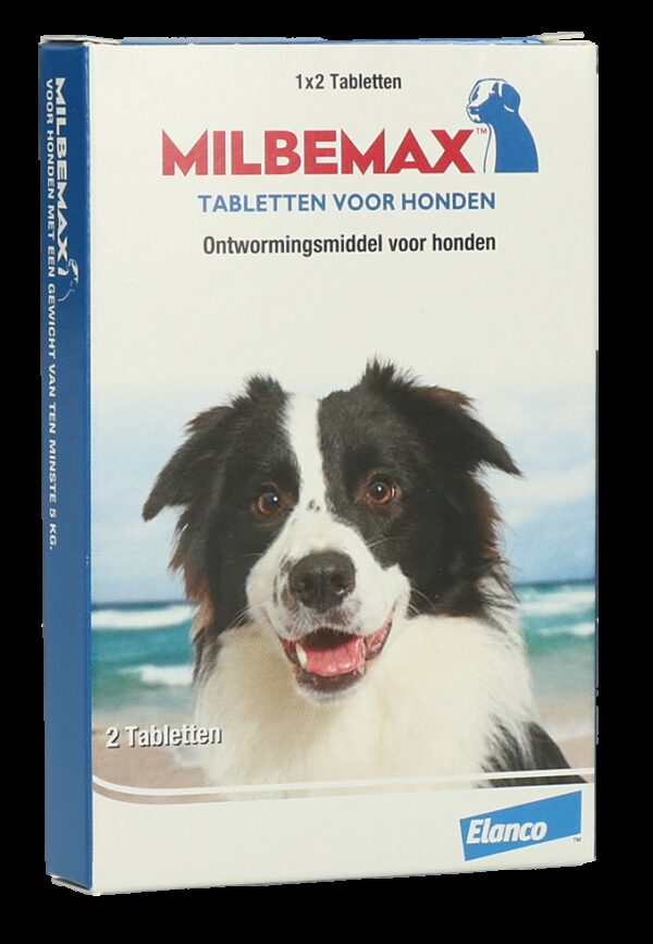 Milbemax Tabletten Hond Groot 2 tabl. 5- - Afbeelding 4