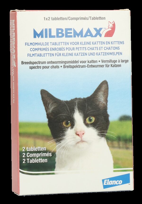 Milbemax Tabletten Kitten/Kat Klein R 2 - Afbeelding 2