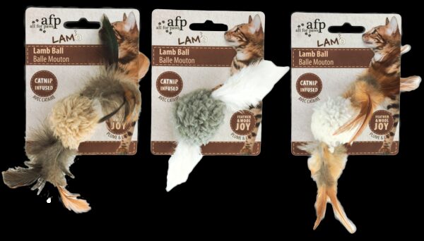 AFP Lambswool-Lamb Ball with bird sound - Afbeelding 2