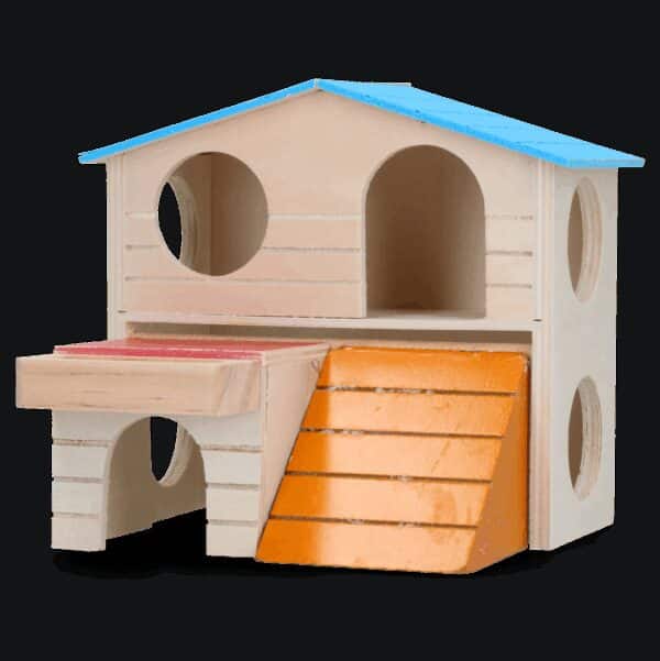 Pawise Colorful 2 STORY HOUSE - Afbeelding 3