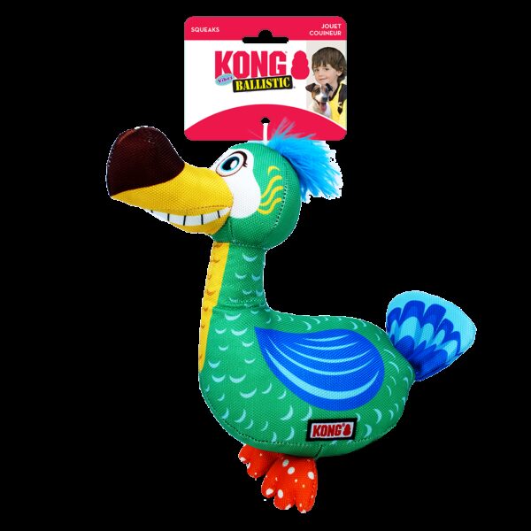 KONG Ballistic Vibez Birds Assorted Md/L